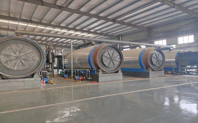 廢輪胎煉油過程中產生的多余可燃廢氣的處理辦法？