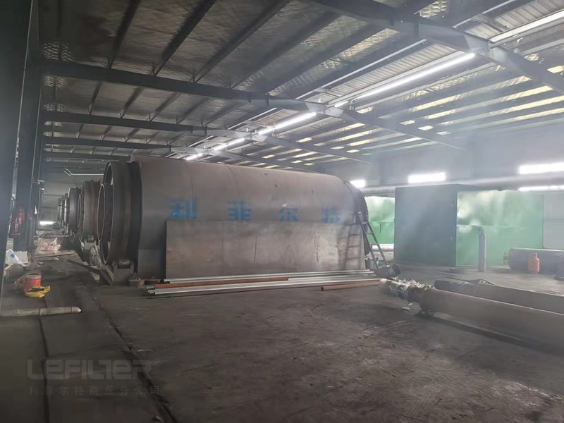 廢輪胎煉油設備